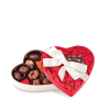 Select Assortment of Abdallah Chocolates wrapped in a beautiful, fancy fabric heart