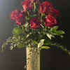 Beautiful and Elegant yet perfect for the occasion.  This tall vase