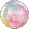 17" Happy Birthday mylar balloon