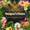 Unique and modern, our Bold Expressions Designer's Choice showcases lush arrangements with