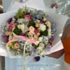 Stunning bouquet full of Spray Roses, and other mixed flowers