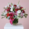 VALENTINE'S DAY COLLECTION | LOCAL DELIVERY ONLY

Arrangement includes; hydrangea, roses, lilies, lisianthus