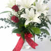 The Crimson Grace Lily Bouquet is a timeless expression of love, beauty