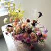 A lush bouquet of gorgeous blooms that feels like a painting! This