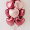 Floating With Love is a charming Valentine&rsquo;s balloon arrangement designed to make