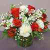 A beautiful Mixture of the classic roses, carnations, and stock. A great