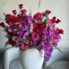Rouge &amp; Fuchsia &ndash; Grand Arrangement &mdash; A breathtaking, statement-making arrangement designed