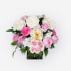 Blushing Grace
Elegant and sophisticated, Blushing Grace features soft pink and ivory blooms