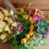 An ode to a summer beach day, stunning arrangement filled with the
