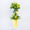 Yellow Rose Topiary
