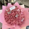 Ramo de 50 rosas en color rosado 
Bouquet of 50 pink roses