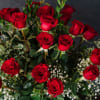 A timeless expression of love, this classic rose arrangement features 36 premium