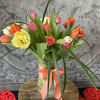 What could be better than a simple vase of beautiful Spring Tulips?