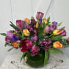 A beautiful mixture of tulips with filler.
Please Note: Each design is custom