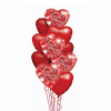 Complement any of our arrangements with our standard size foil balloons inflated