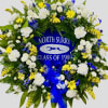 Send a final tribute by showing your school spirit with this wreath