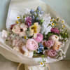 Lovely, light and beautiful hand tied bouquet (comes without a vase, a