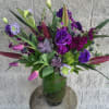 monochramatic with different varieties of purple stems