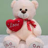 Large Love Bear- Ivory 