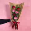 Expertly crafted by Savilles Florist, the My Heart's Yours Wrapped Bouquet is