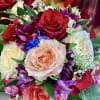 The seasons prettiest MIXED flowers in a lovely vase~designer's choice on flower