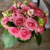 Let our designers create a beautiful Valentine's arrangement in Pretty Pinks using