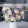 Lavender Blush Garden is a romantic luxury flower arrangement with blush roses