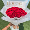 Say it loud. Say it beautifully.
Our I Love You Red Rose Bouquet