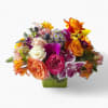 Designer's choice; made beautifully from my colorful blossoms of the day roses