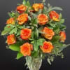 These premium, long-stemmed Carnival roses are a real show-stopper! They are designed