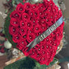 3D Standing Heart Shape with roses. 

Colors available. 

Standard 40 Stems 
Deluxe