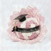 50 Stem Pink &amp; White Roses Graduation Bouquet w/ Custom Ribbon Message"