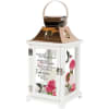 Our lanterns are made from quality composite wood and a stainless steel