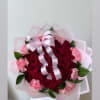 Bouquet with Rusco carnations, a beautiful detail to surprise,
STANDARD 25 ROSES

