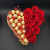 A sweet expression of love with a touch of luxury. Heart of
