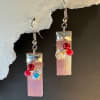 These gorgeous earrings are handmade in our shop in Harrisonburg, Virginia in