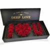 Master case I LOVE YOU box fill with roses of your color