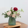 Verdant Whisper is a refined petite floral arrangement designed for quiet moments