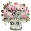 Valentine's Day Designers Choice arrangement made just for you by our designers
