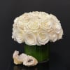 Go for a timeless look with the Classic White arrangement. Gorgeous White