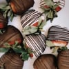 Surprise your loved one with a dozen chocolate covered strawberries to sweeten