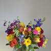 A full color riot of seasonal blooms! Style, shape, and bold color