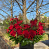 Royal Heart is an elegant and meaningful floral arrangement. Featuring premium red