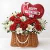 A timeless symbol of love and romance, our Love Signature Basket, a