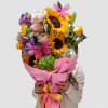 Send this stunning large colorful happy bouquet of gorgeous blossoms of the