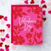  Floral Valentine's Day Greeting Card Stunning pops of saturated color and