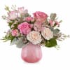 Teleflora's Darling Bloom Bouquet features pink roses, pink alstroemeria, pink carnations, pink