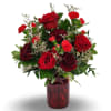 Select this simple and lovely combination of all reds made in a