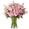 Pink flowers bouquet 