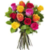 A Dozen of Mixed Color Roses. Beautifully wrapped. Boutique Pickup Only. 

*Color